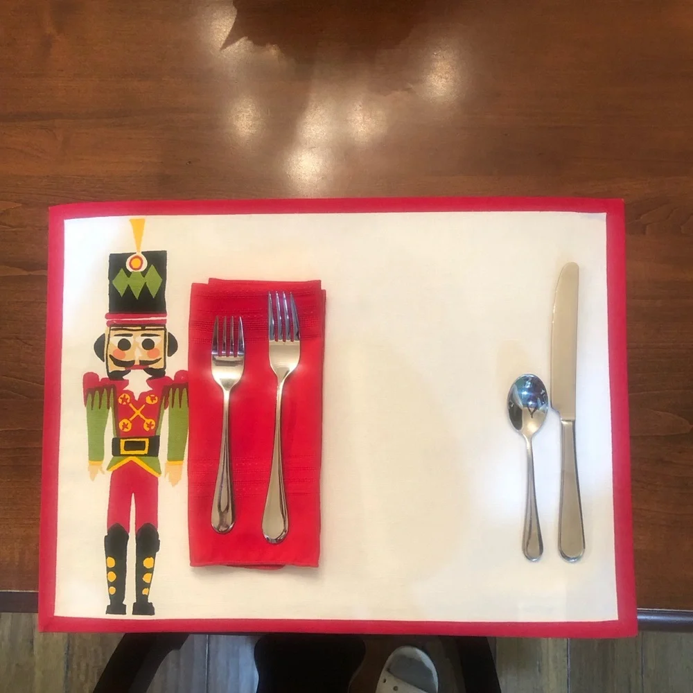 Soldier-6 Holiday Dinner Placemats❗️